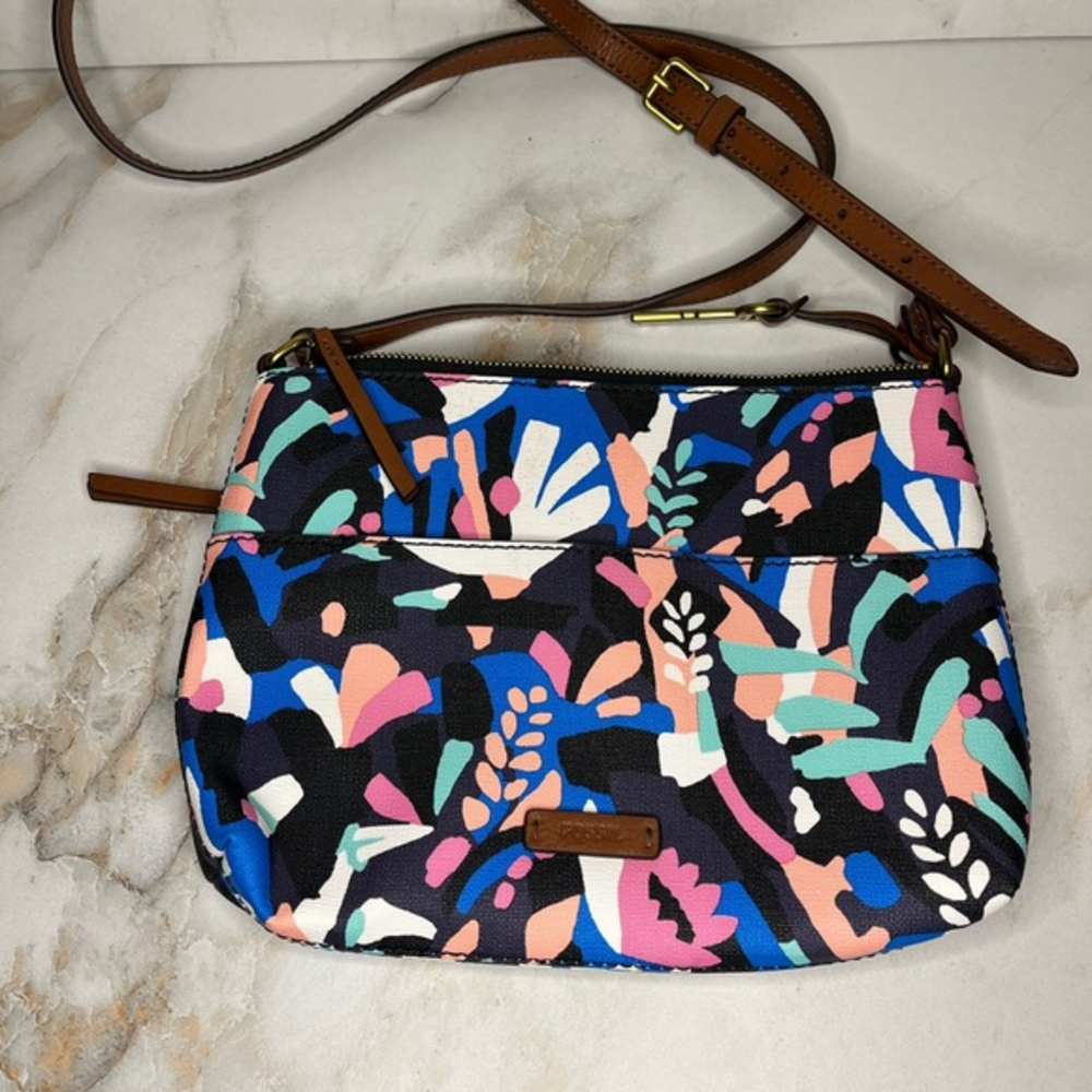 Fossil Fiona Floral crossbody